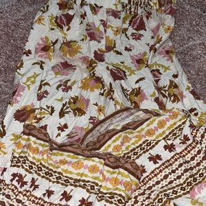 Floral Bohemian Skirt